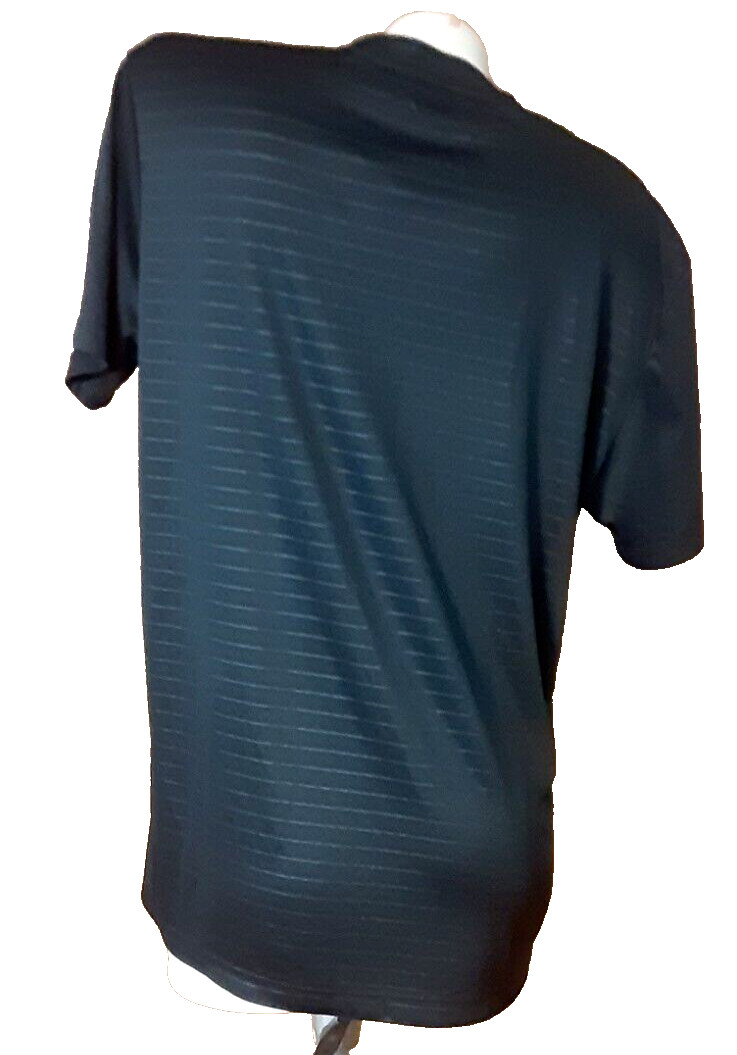 Mad Engine Star Wars™Gray and Black Striped Tee Cartoon Stormtrooper Size L gallery