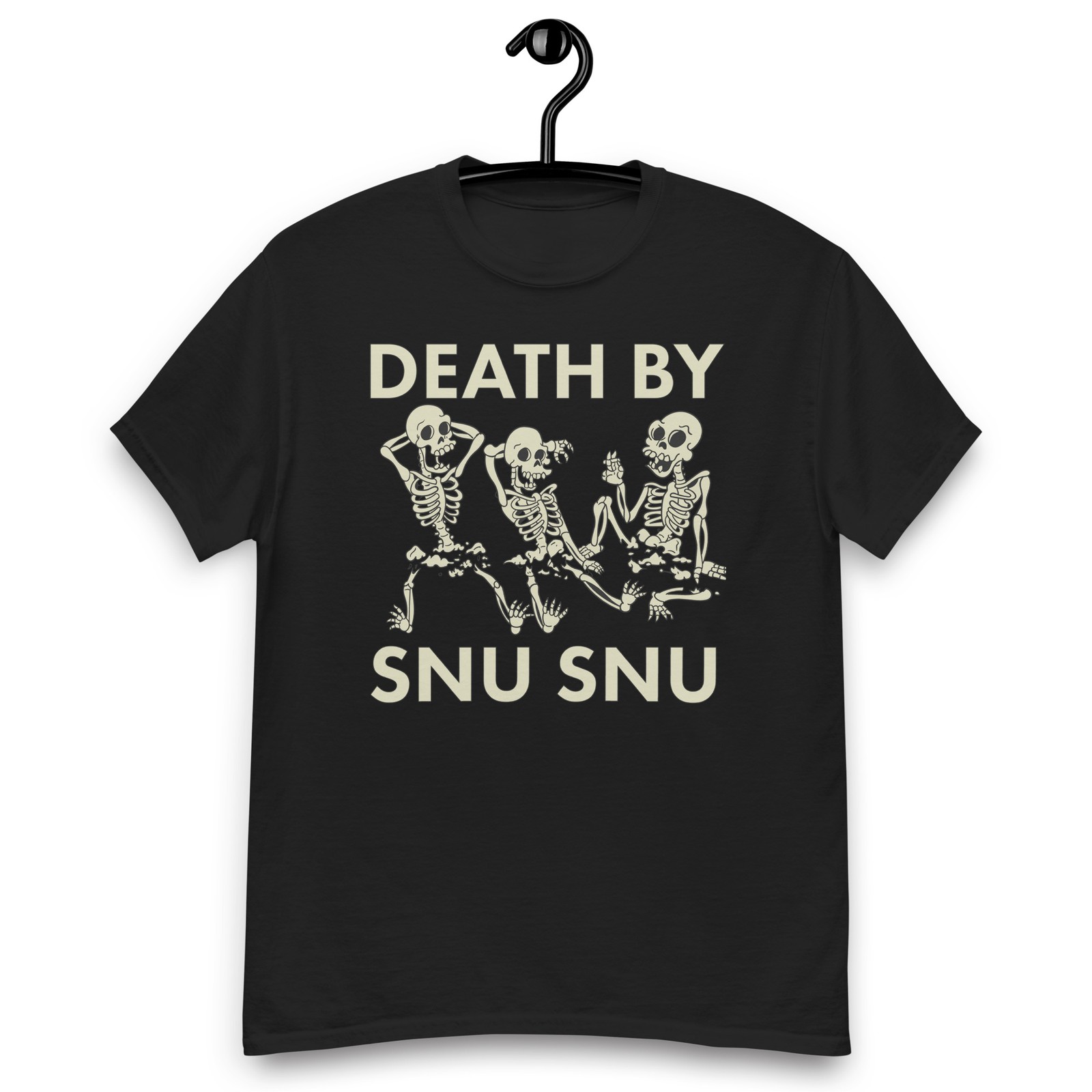 Death by Snu Snu Quote Unisex T-shirt gallery