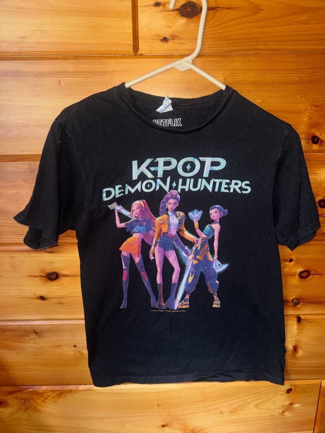 Netflix K-Pop Demon Hunters Hero Group Shot Graphic T-Shirt