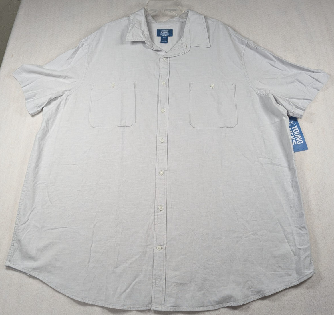 The Foundry Supply Co - Men's Shirt - Gray Chambray - Size: 3xl gallery