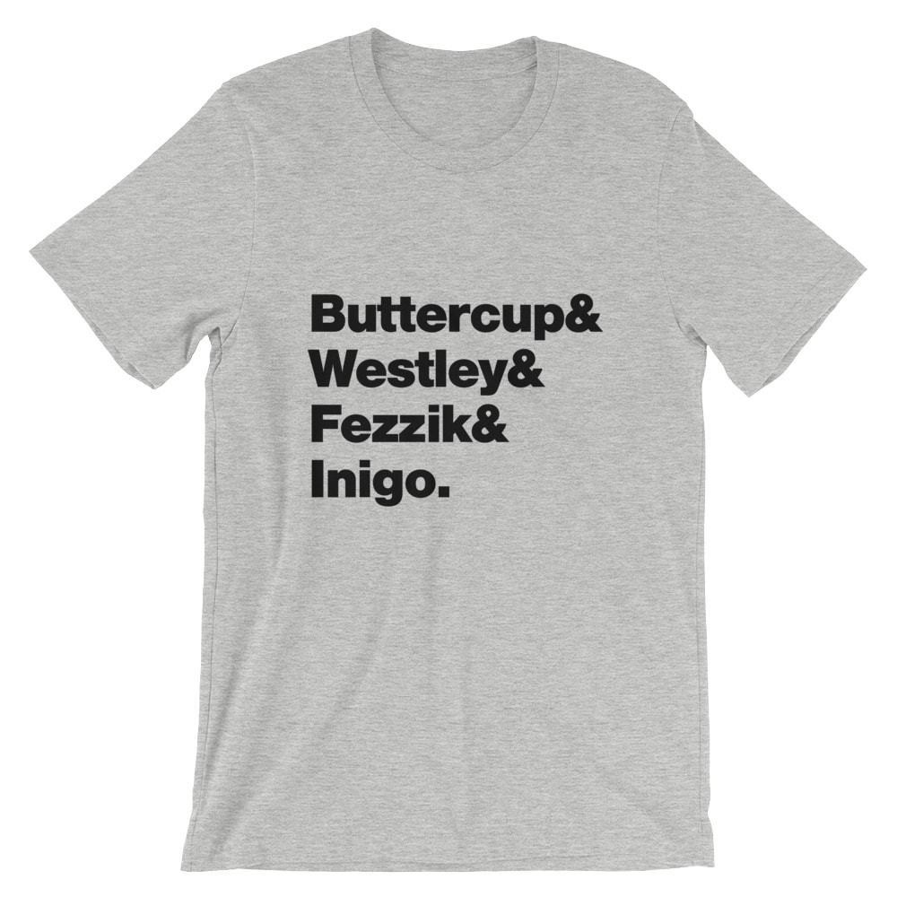Princess Bride T-Shirt. Black, White, Gray or Red Soft Cotton Movie Tee. gallery