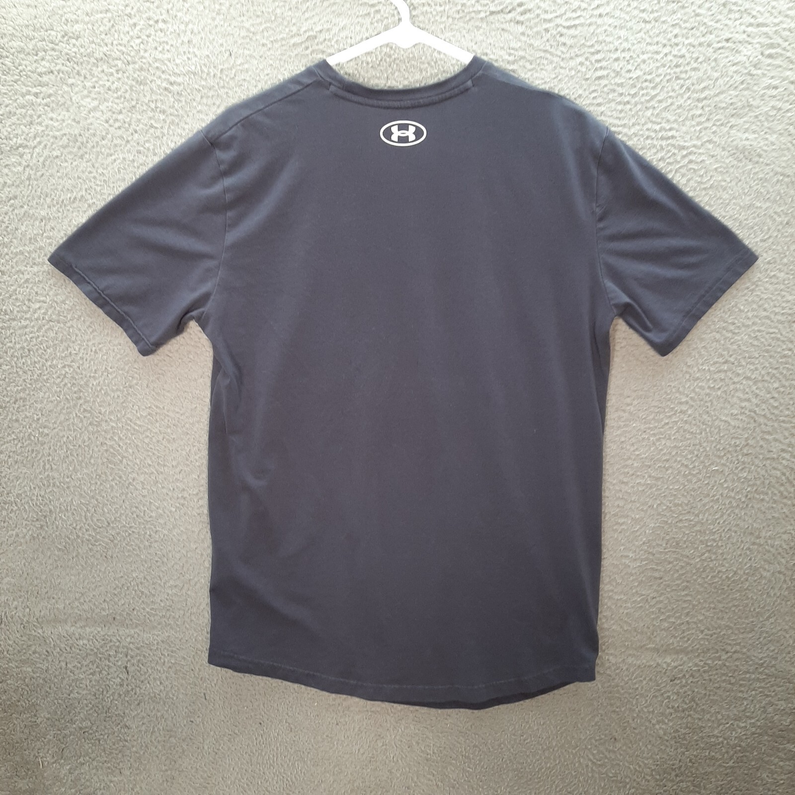 Under Armour Shirt Adult Medium Gray Project Rock Dwayne Johnson Jogging Gym Tee gallery
