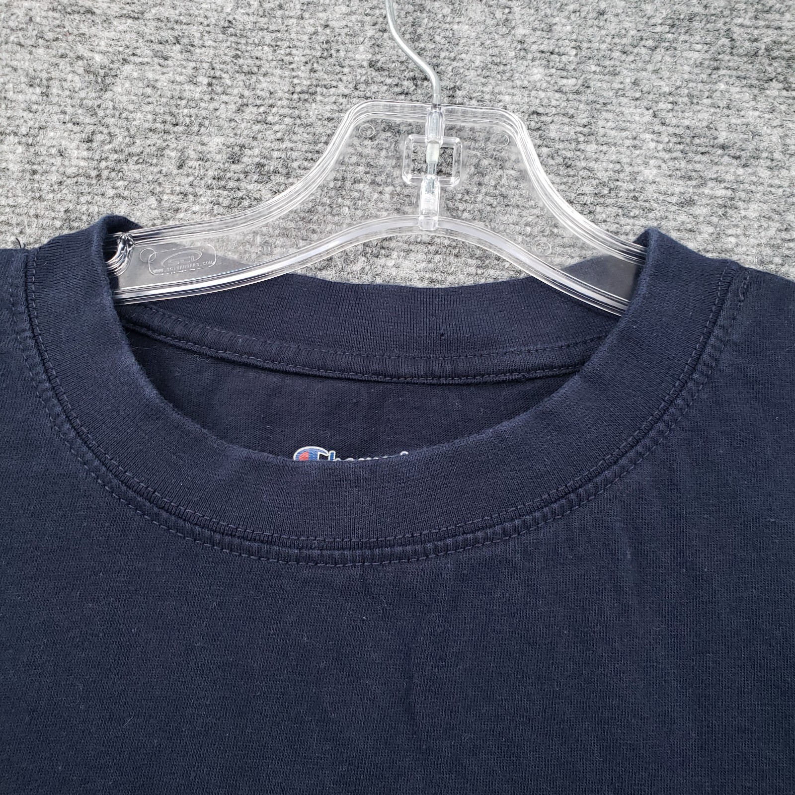 Champion T-Shirt Mens 1XL Blue Athleticwear Crew Neck Short Sleeves Cotton gallery