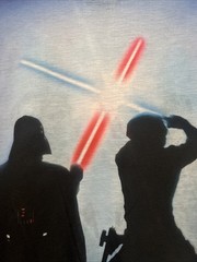 Star Wars 360• Graphic Print Tee Shirt Mens Large Sublimation Lightweight
