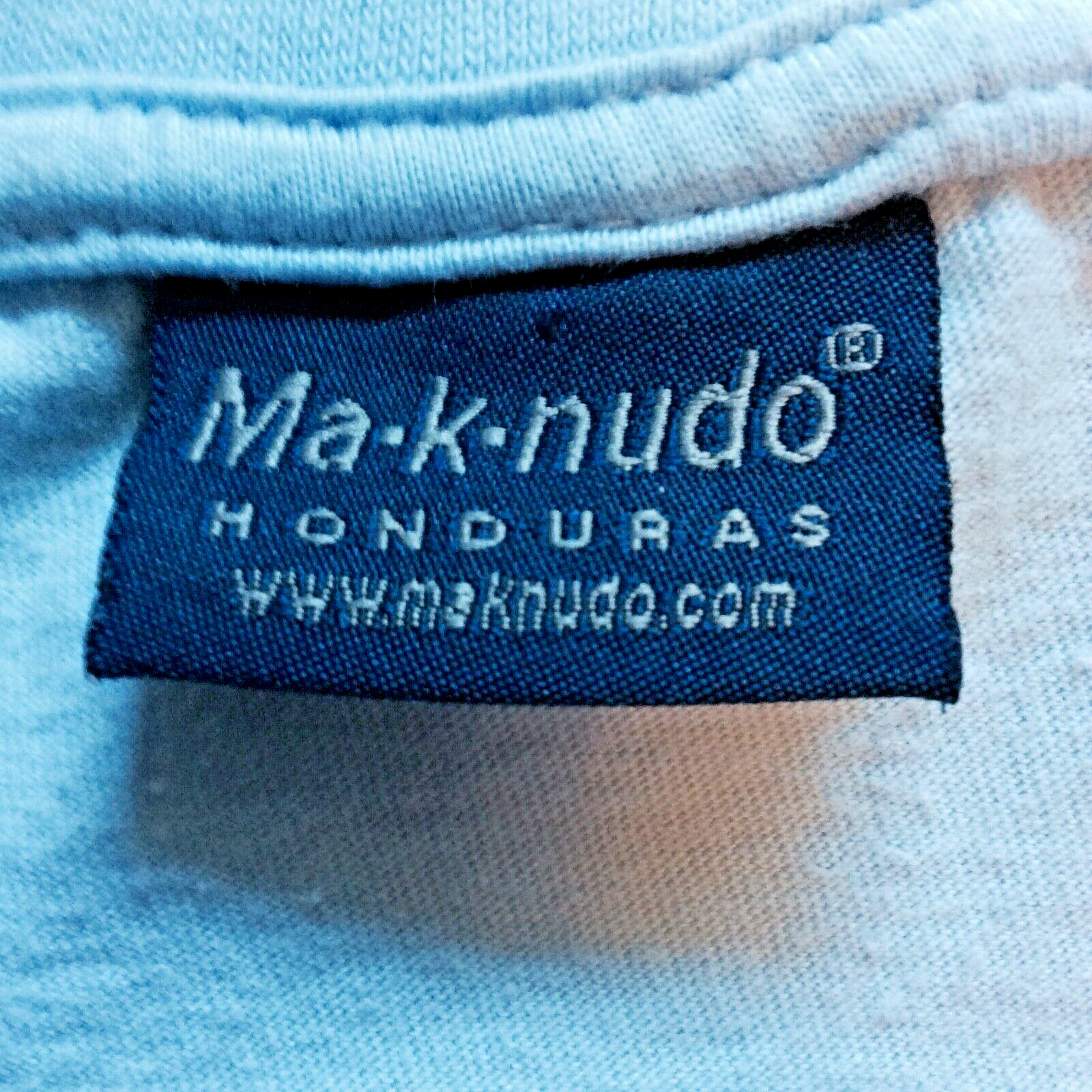 Maknudo Bay Islands Honduras Map Light Blue 3XL T Shirt Vacation Beach Sea Ocean gallery