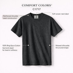 Triple Vision Tee – Comfort Colors C1717 – Adult Heavyweight Short Sleeve