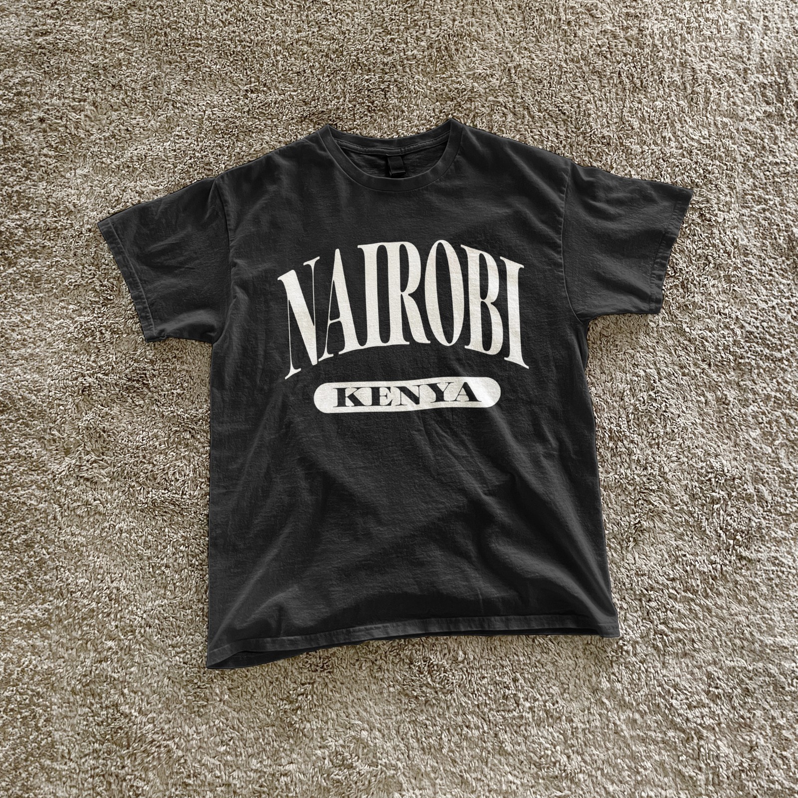 Nairobi Kenya retro safari souvenir classic tee design gallery