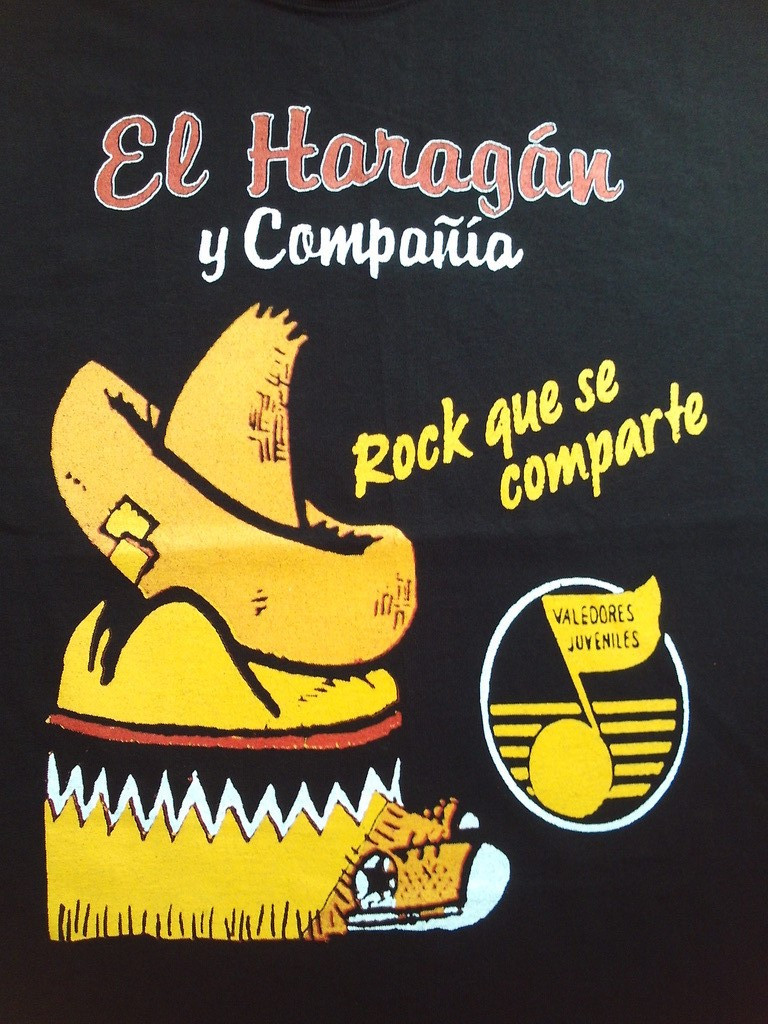 EL HARAGAN SHIRT,EL TRI ROCK URBANO INTERPUESTO LIRAN ROLL BANDA BOSTIK SAM SAM gallery