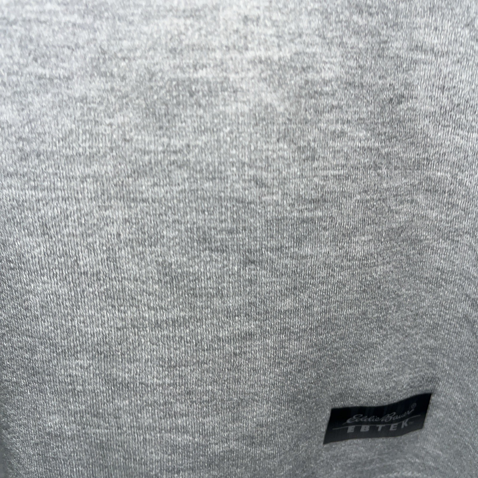 Vintage Eddie Bauer EBTek Mens Medium Gray Long Sleeve Shirt USA Made gallery