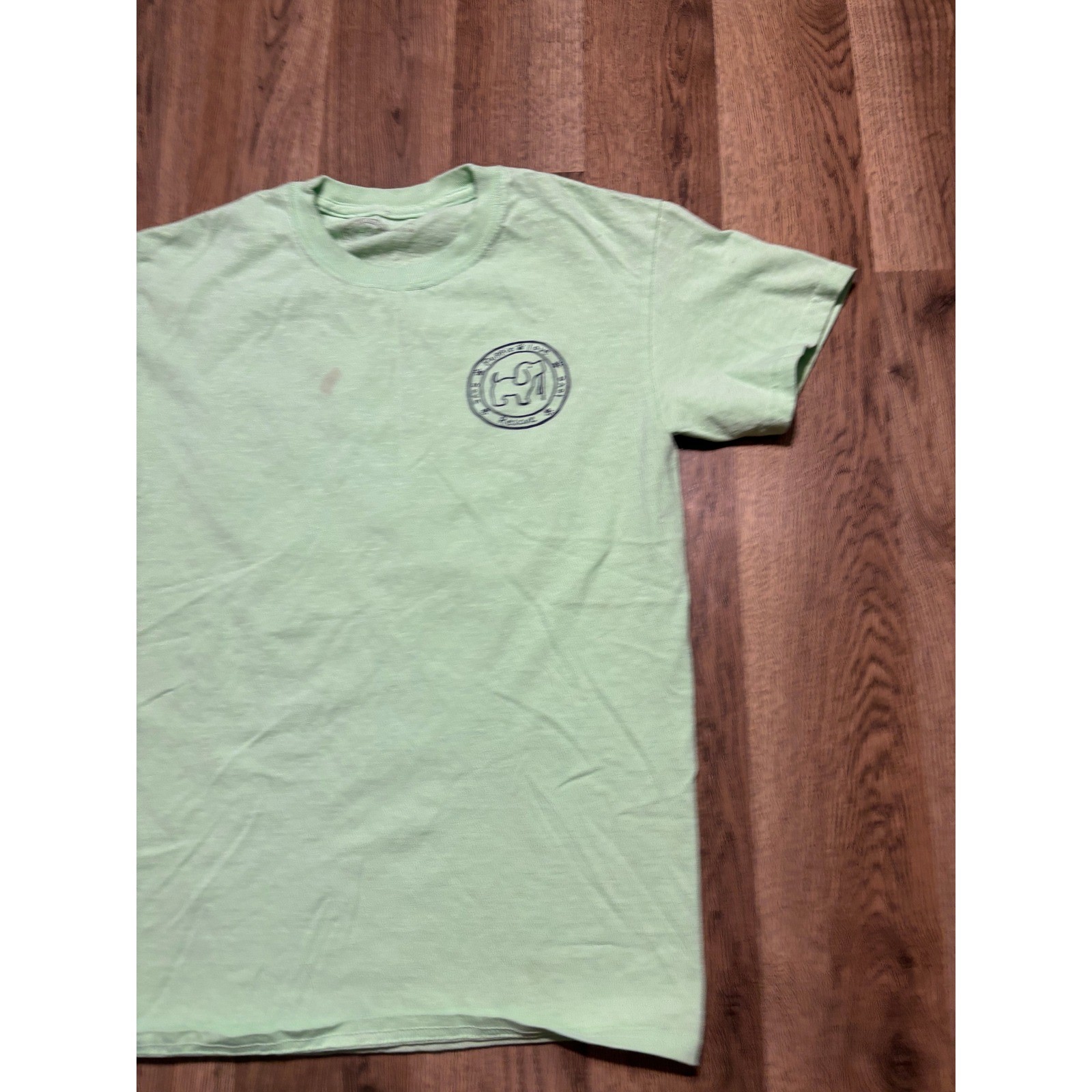 Puppie Love T-Shirt Unisex Small Mint Green Adult Sno-Cone Graphic Cotton Good gallery