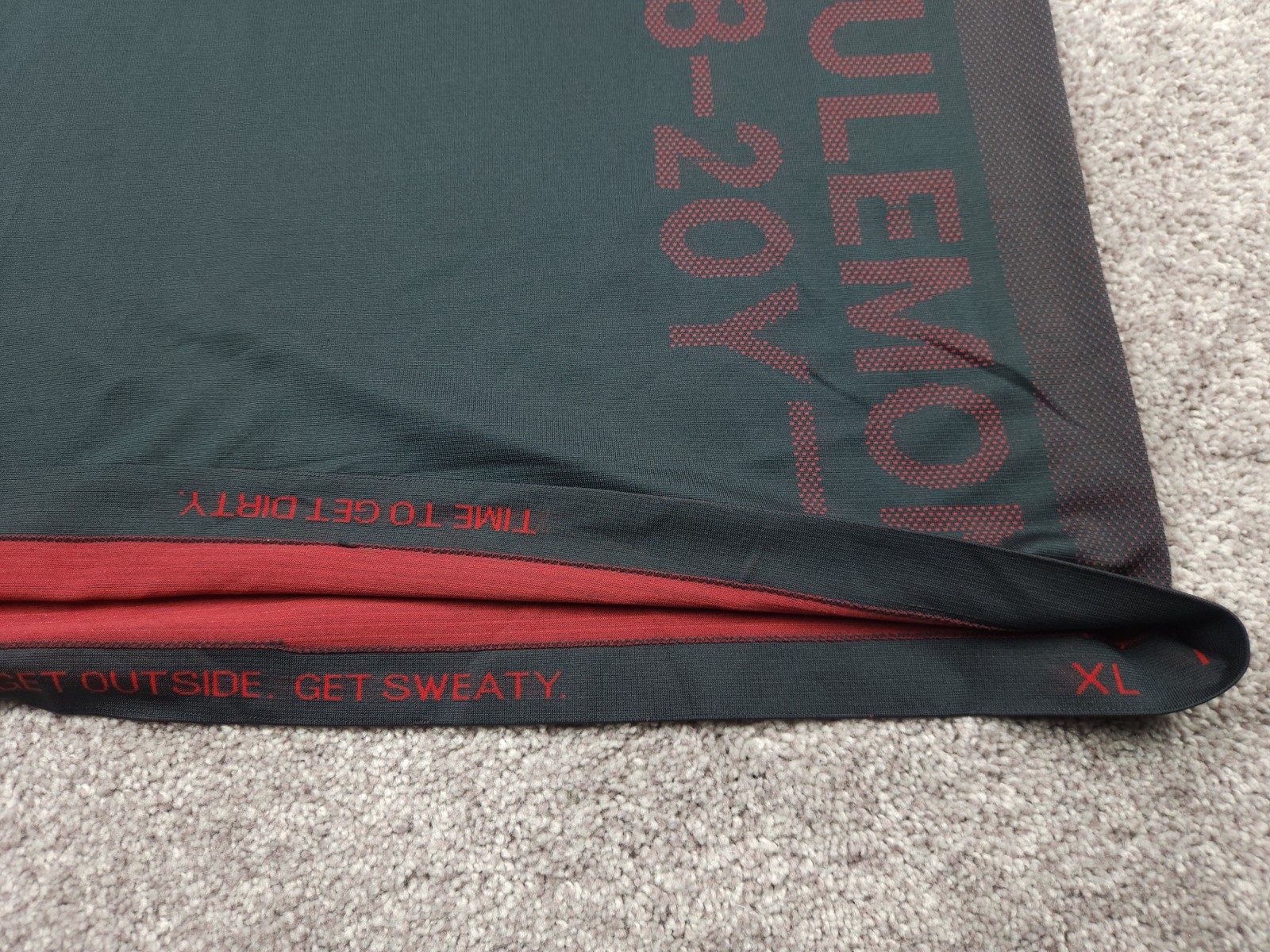 Lululemon T Shirt Mens Extra Large Grey Metal Vent Tech Tee 20Y Limited Edition gallery