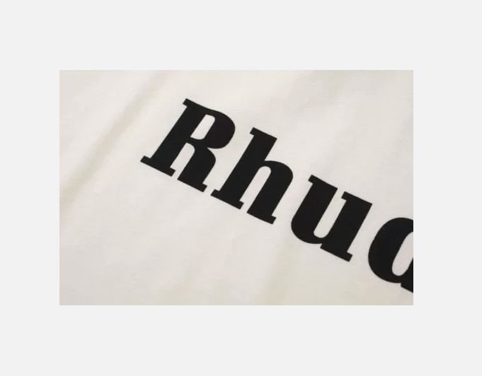 NEW Men Women RHUDE High Quality Loose Leisure Cotton Short Sleeve T-Shirt S-XL gallery