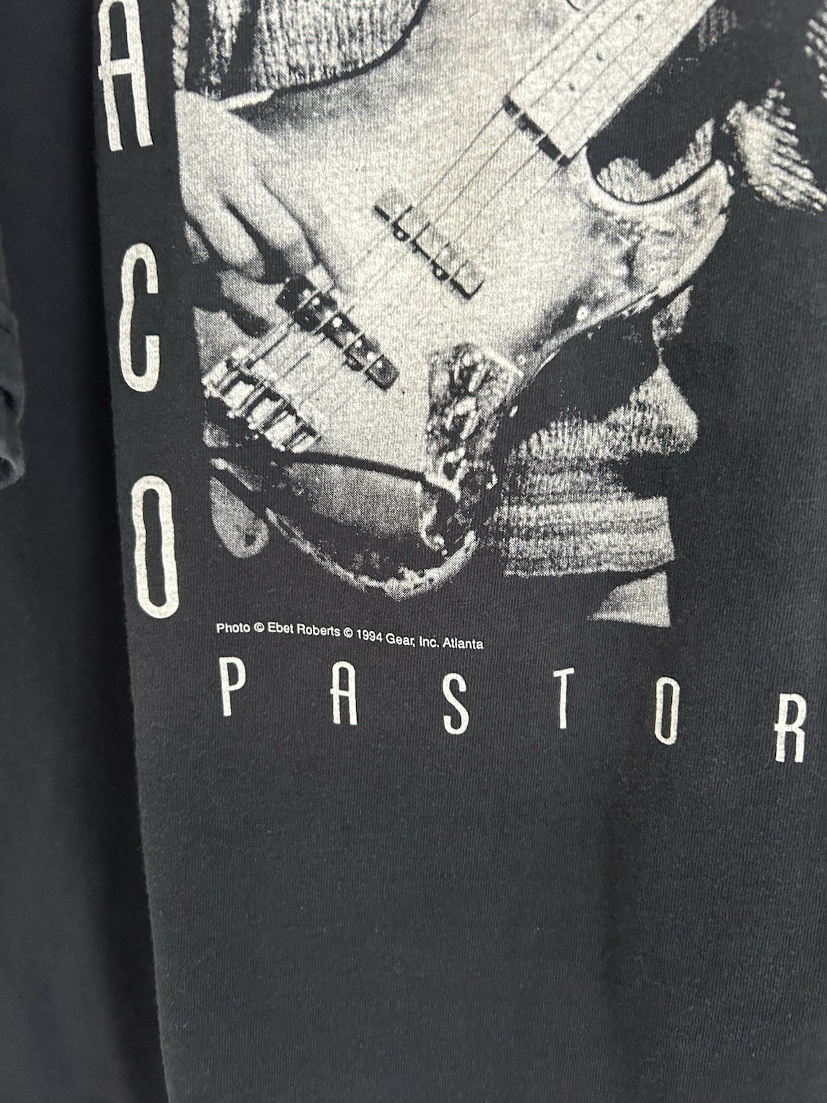 Vintage 2000s Jaco Pastorius Shirt Tee XXXL Gear Inc Jazz Bass Y2K Miles Davis gallery