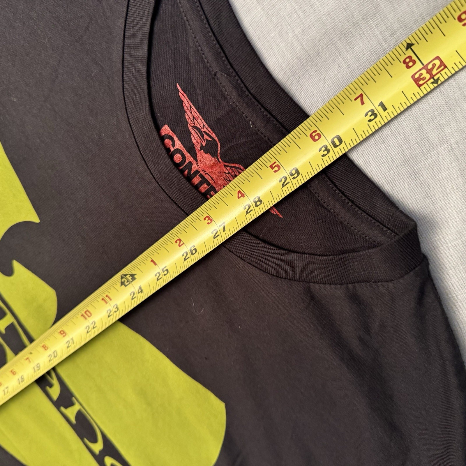 Wu-Tang Clan C.R.E.A.M Cash Rules everything Olive Green Logo T-Shirt Sz Medium gallery