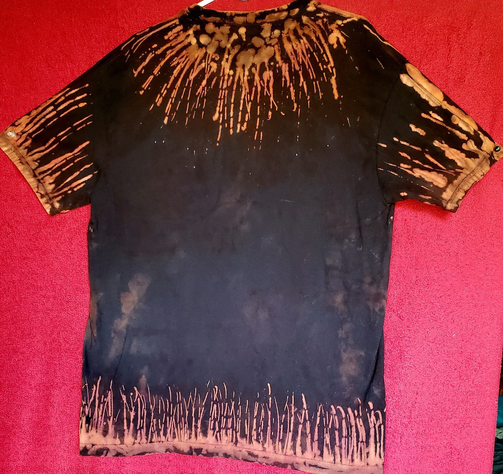 GILDAN SIZE LARGE 100% Cotton Tye Dyed Shirt Pre-washed WON'T FADE VERY SOFT gallery