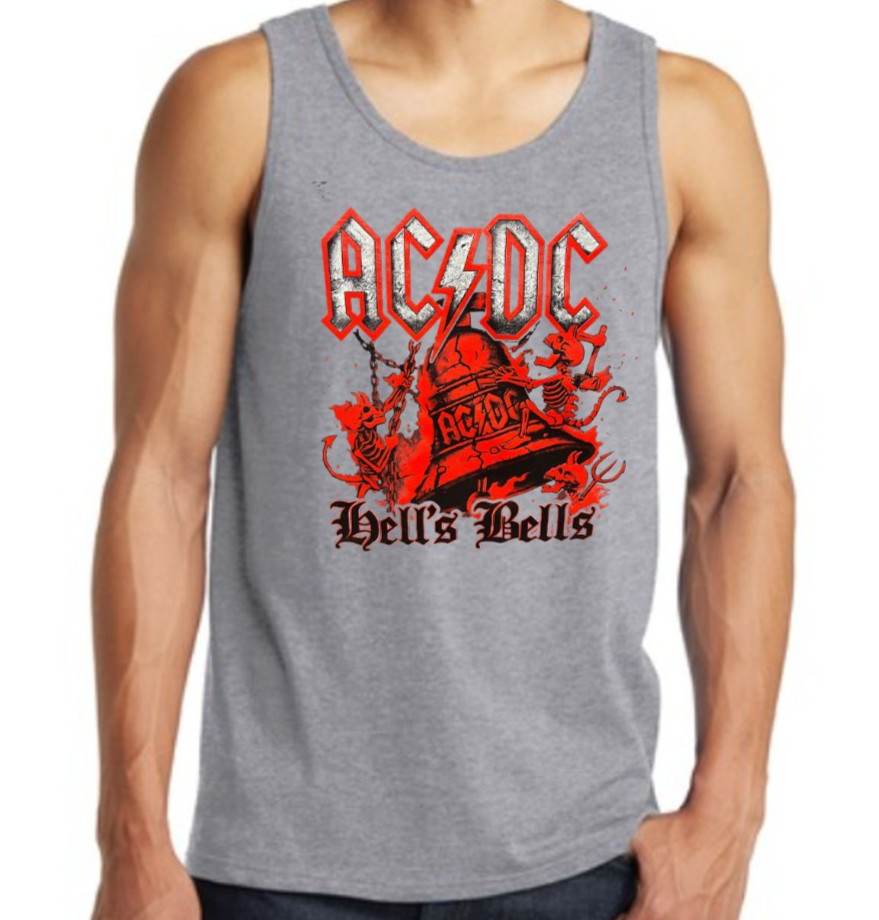 AC/DC Hell's Bells PUNK ROCK Band Tank Top (Multiple Colors) gallery