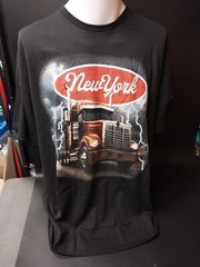 NOVA MEN 2XL NEW YORK CONVENTIONAL NOSED SEMI- TRUCK NWOT