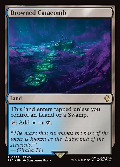 Drowned Catacomb 388 R Normal FIC MTG NM