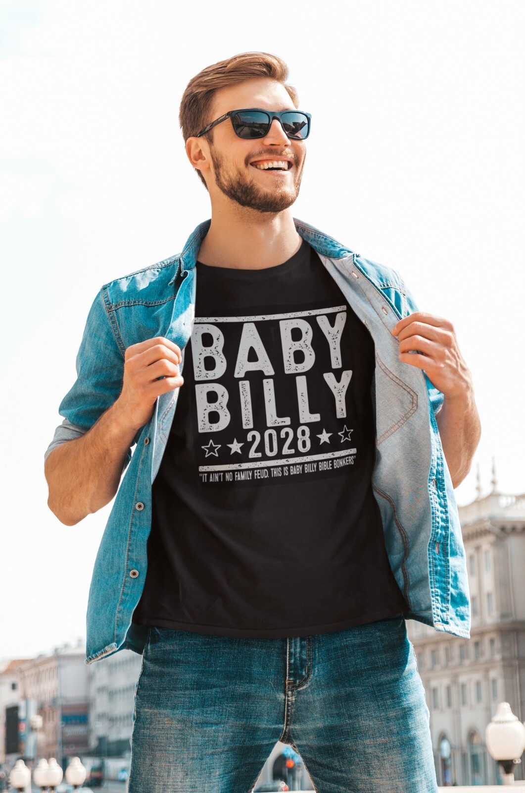 Baby Billy 2028 Election - funny righteous gemstones Xs-5x Unisex Soft Tshirt gallery