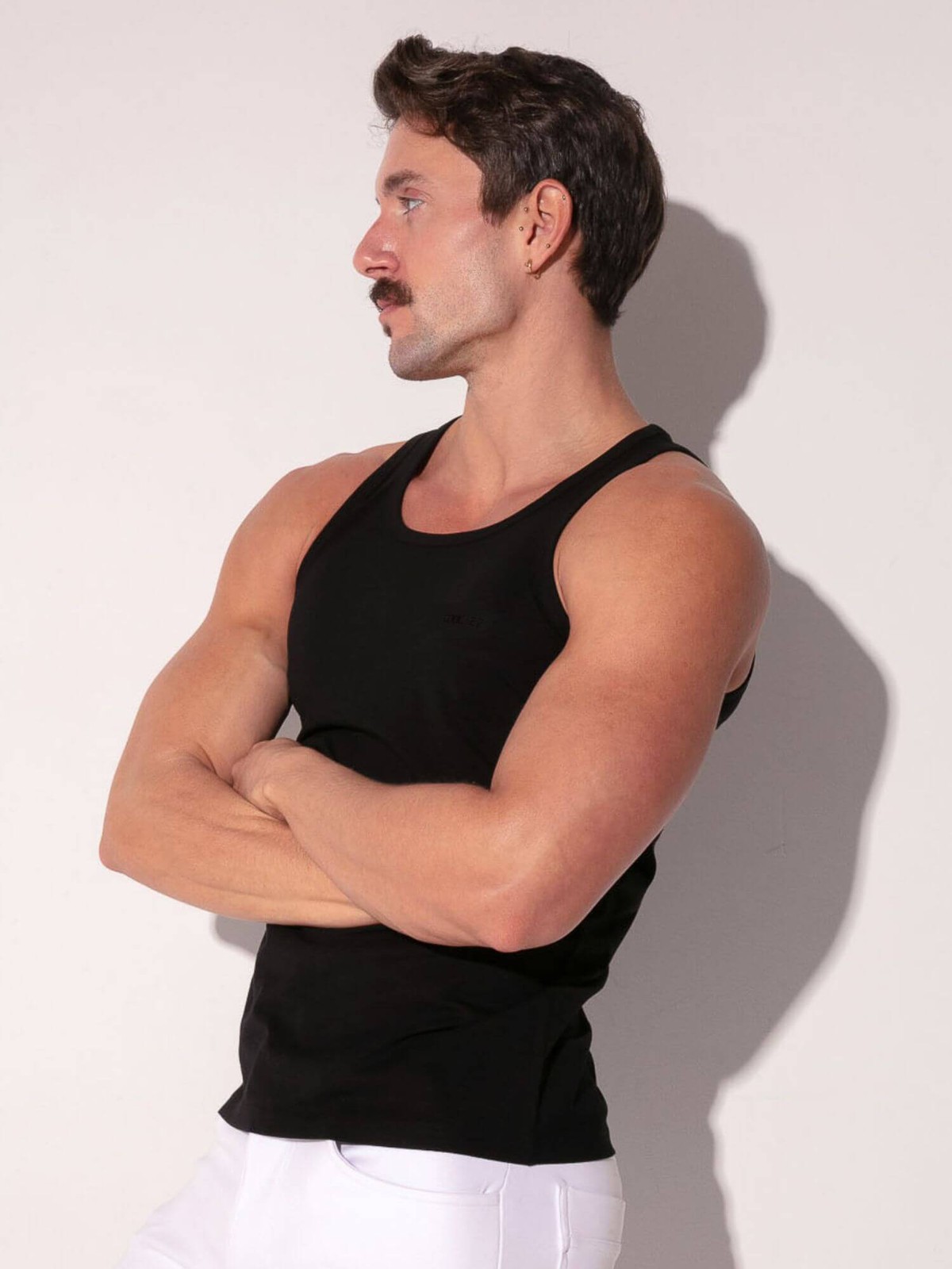 CODE22 Comfort Stretch Vest, Breathable Modal, Sleeveless, Round Neck, Racerback gallery