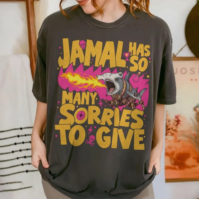 Jamal Has So Many Sorries To Give Dungeon Crawler Carl Tee, DCC Fan Merch