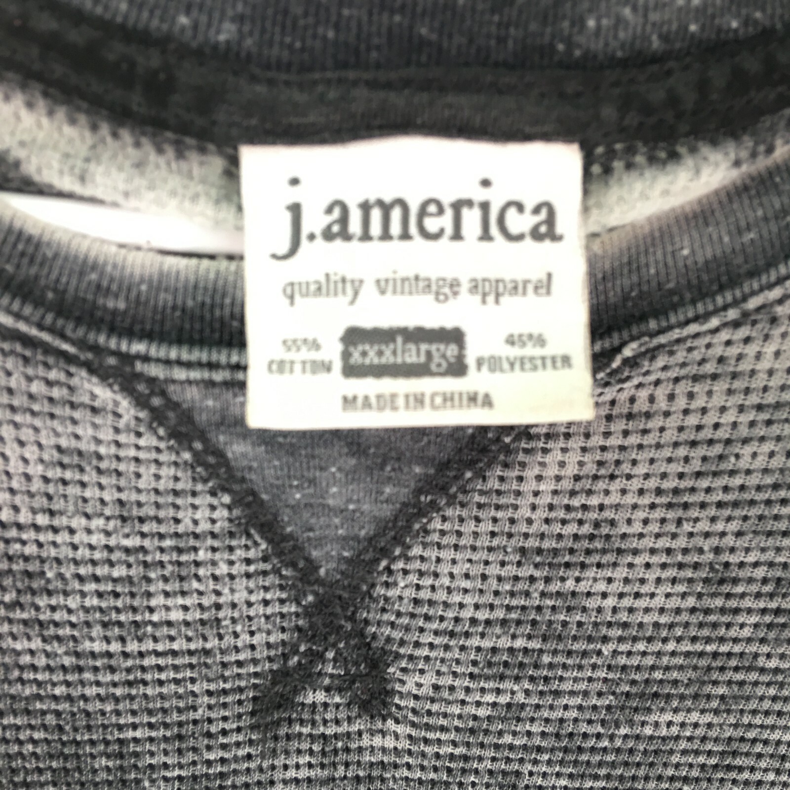 J America Mens Wood Beavers Fan Activewear Long Sleeve Gray T Shirt Size XXXL gallery