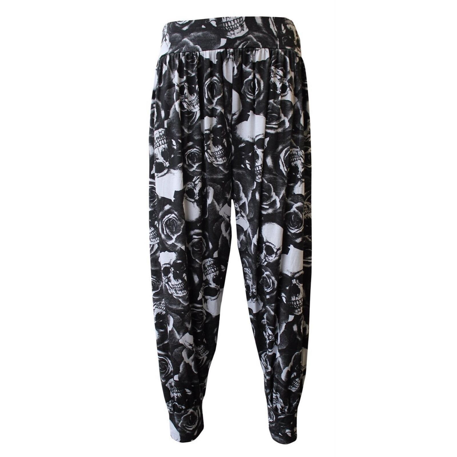 Womens Harem Ali Baba Long Pants Trousers Ladies Baggy Hareem Printed Leggings gallery