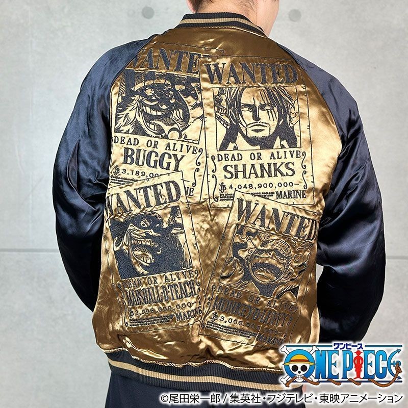Karakuri Soul x ONE PIECE FOUR EMPERORS Sukajan LUFFY SHANKS BUGGY TEACH NEW gallery