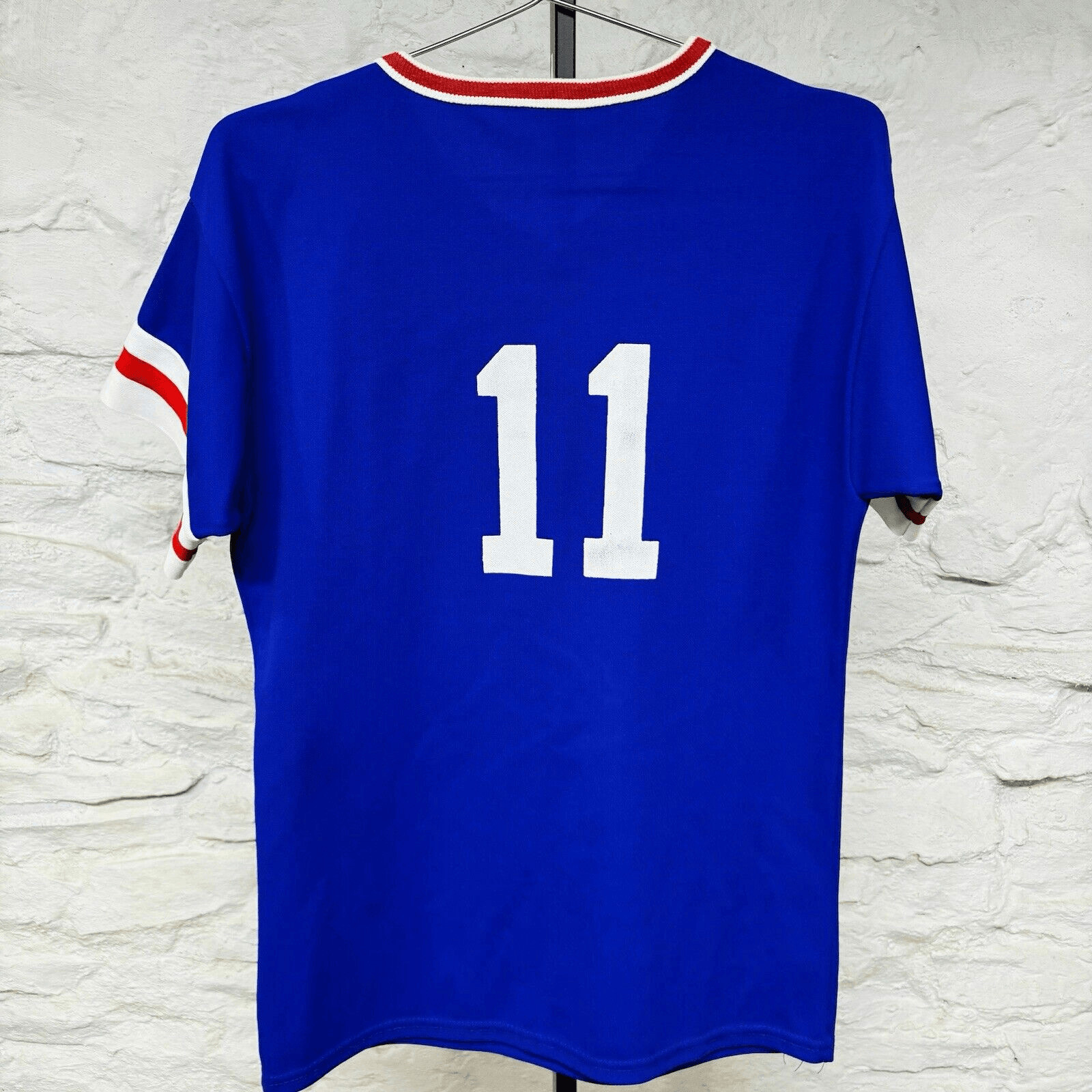 Shockers Baseball Jersey Blue White Softball Rockabilly Retro Vintage 70s 80s gallery