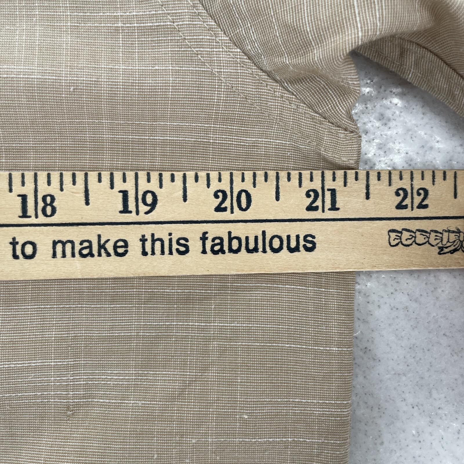 Publish Brand Shirt Mens M Woven Scoop Neck Beige Tan Short Sleeve Snaps Solid gallery