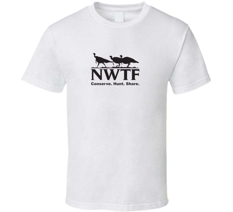 NEW SHIRT NWTF NATIONAL WILD TURKEY FEDERATI T-SHIRT ALL SIZE LOGO FUNNY USA TEE gallery