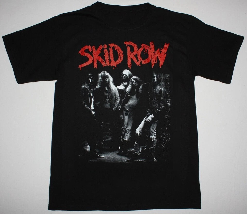 Skid Row Rock band members Black Shirt Unisex S-5XL AR613 gallery