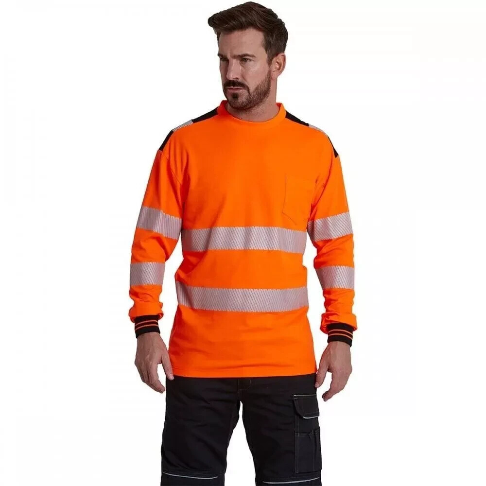 Portwest PW3 Hi Vis Cotton Comfort T-Shirt Reflective Tape Safety Workwear T185 gallery