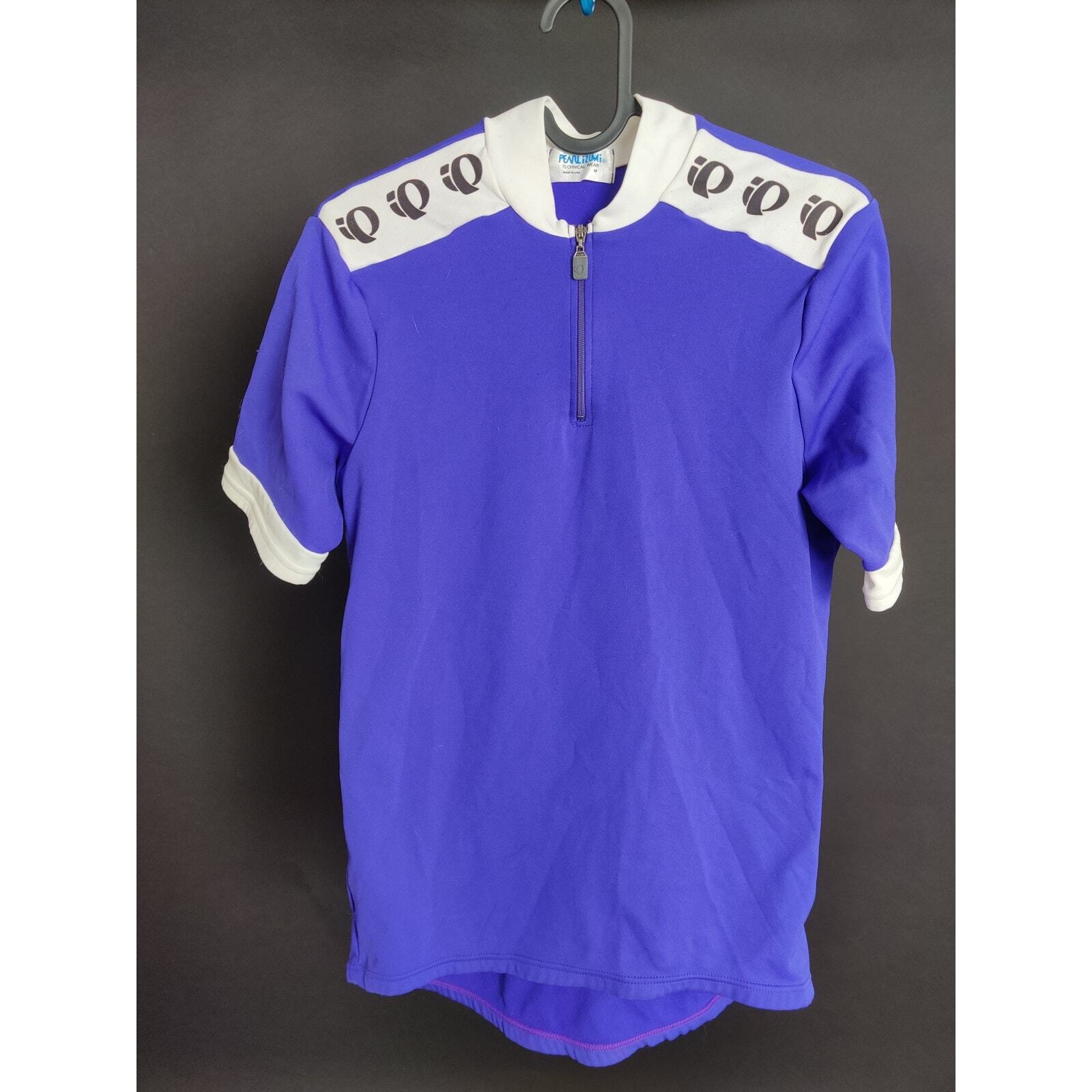 (V) Vintage 90s Pearl Izumi technical wear Cycling Jersey Shirt Mens Medium usa gallery