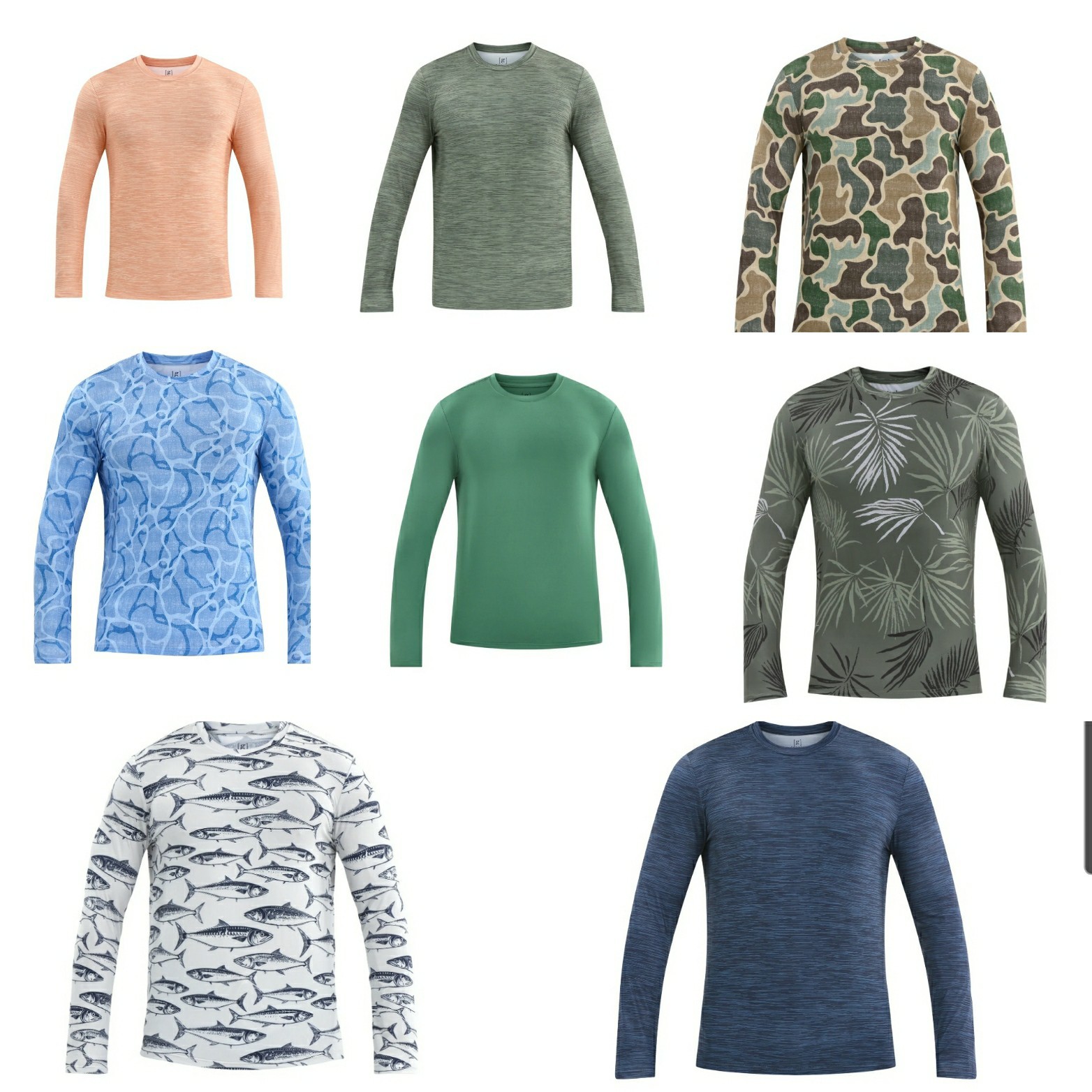 Mens Sunblocker Shirt (UPF 50) and Hat (UPF 30) Combo- Quick Dry gallery