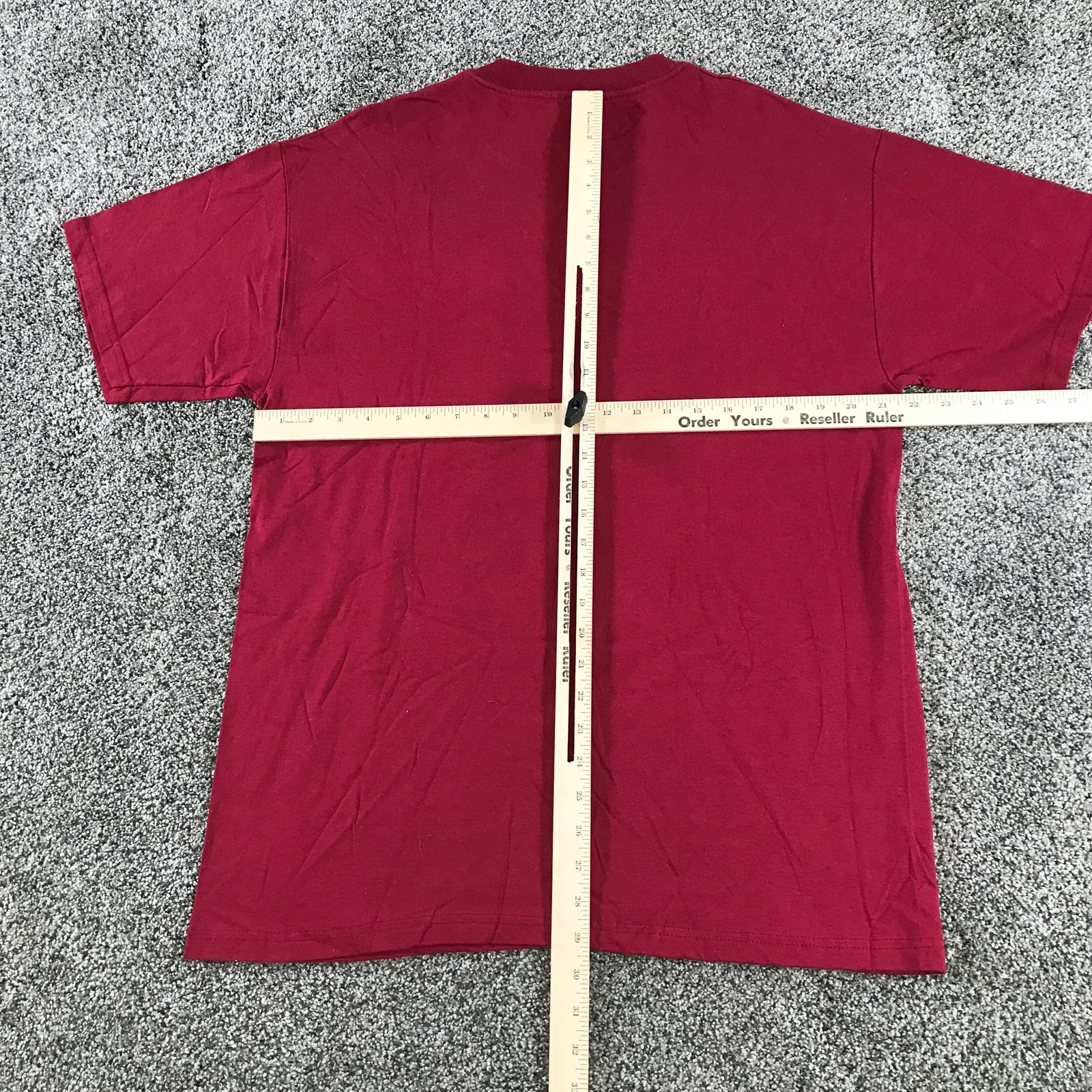 Vintage Hanes Shirt Mens Large Red Poway Midland Railroad Train Beefy-T Cotton gallery