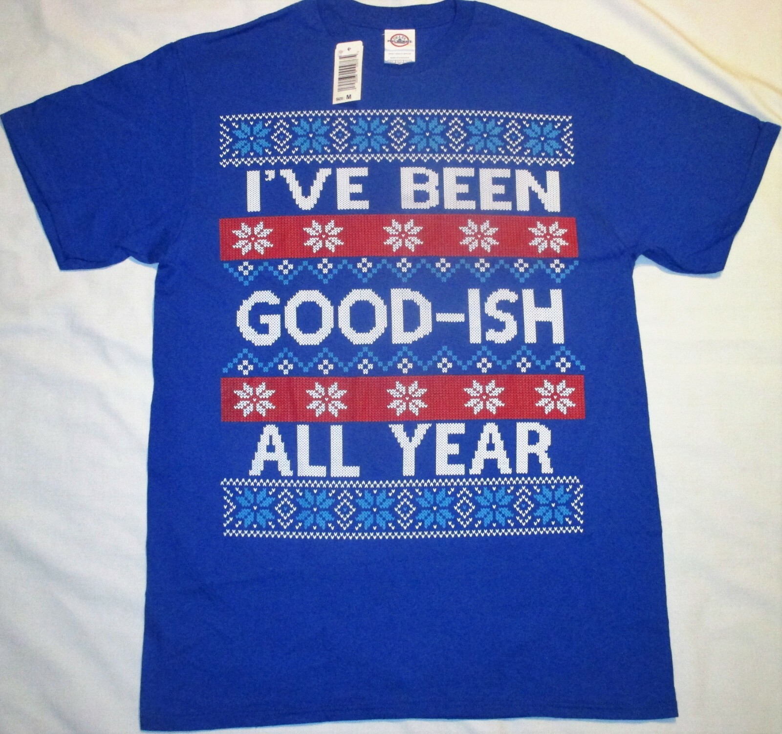 I've Been Good-ish All Year - UGLY CHRISTMAS SWEATER T-SHIRT, Naughty Nice Santa gallery