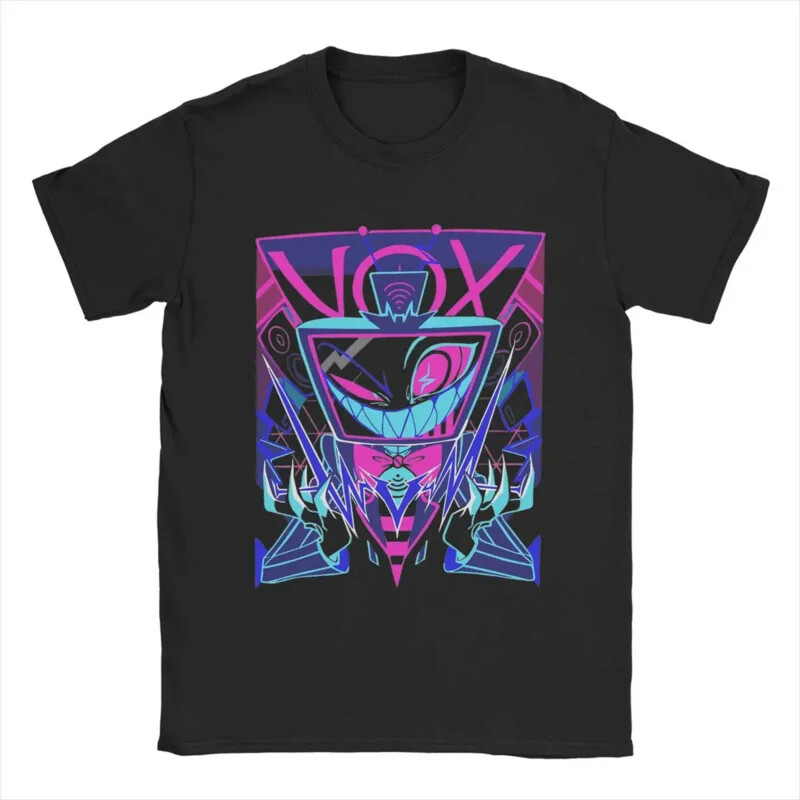 Vox hazbins hotels T-shirt for men awesome cotton tees o neck short sleeve t shi