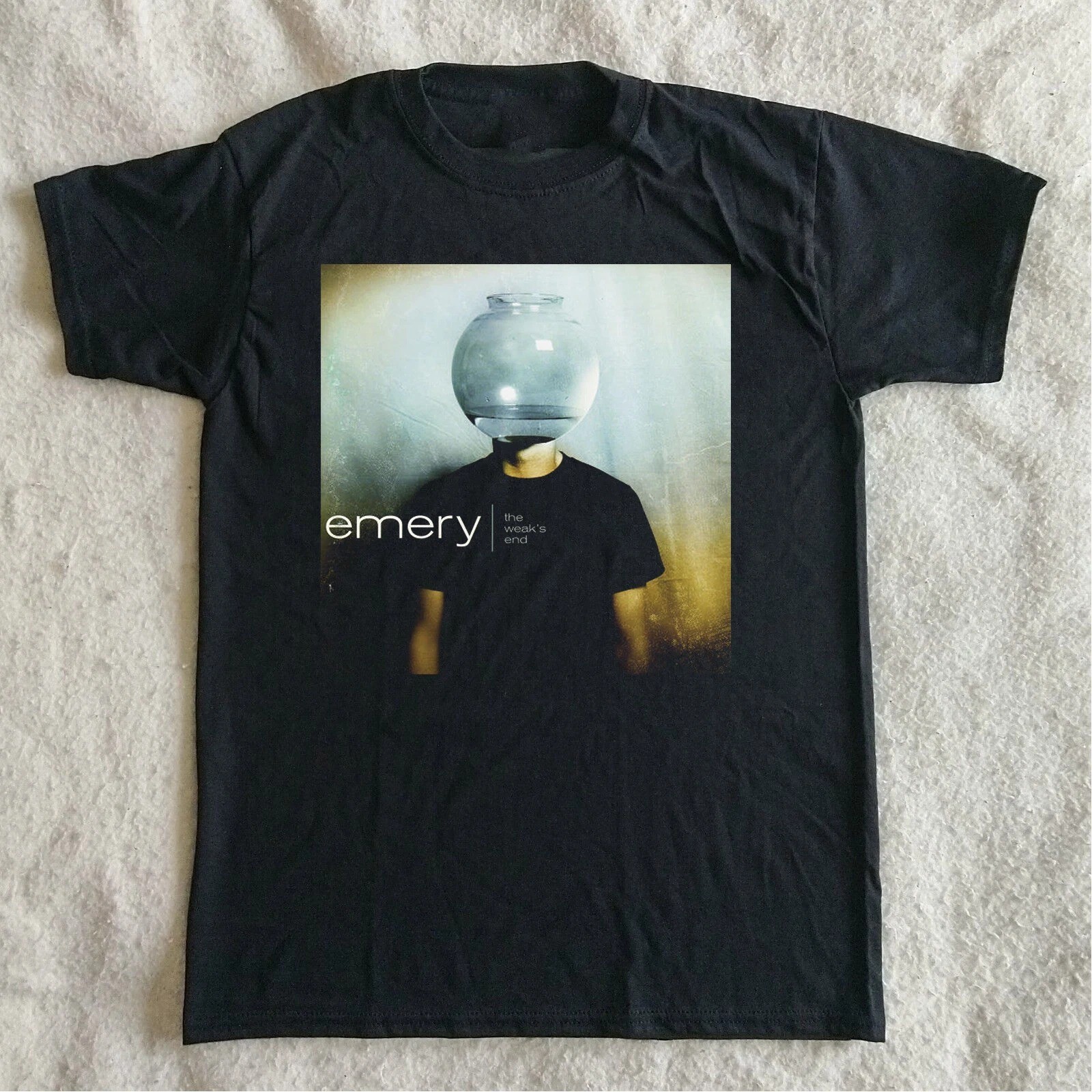 Emery Band The Weak’s End Album Black T Shirt Full Size S-5XL