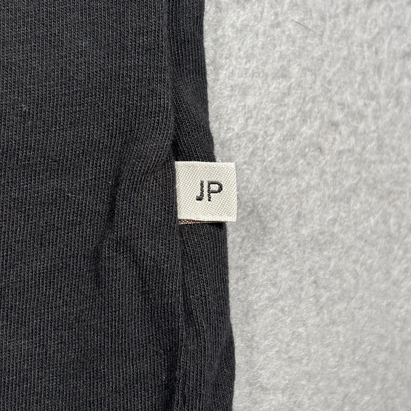 James Perse Lightweight Jersey Tee Shirt Mens 4 XL Black Faded Old Money gallery