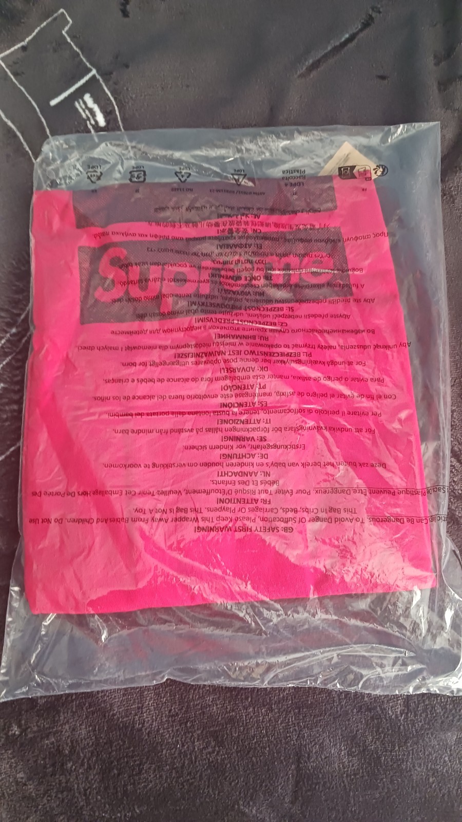 Supreme The North Face S/S Top Graphic Tee,SS24 Red,Size Large gallery