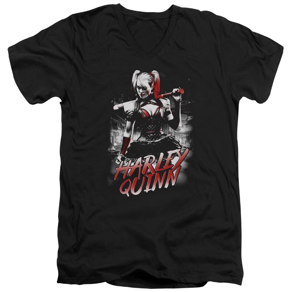 Harley Quinn Quinn City Men's T-Shirt Batman Arkham Knight S-5XL Licensed Tee gallery