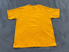 Bailey Apparel Mens Shirt Extra Large Short Sleeve Lightweight Yellow Drip Bear