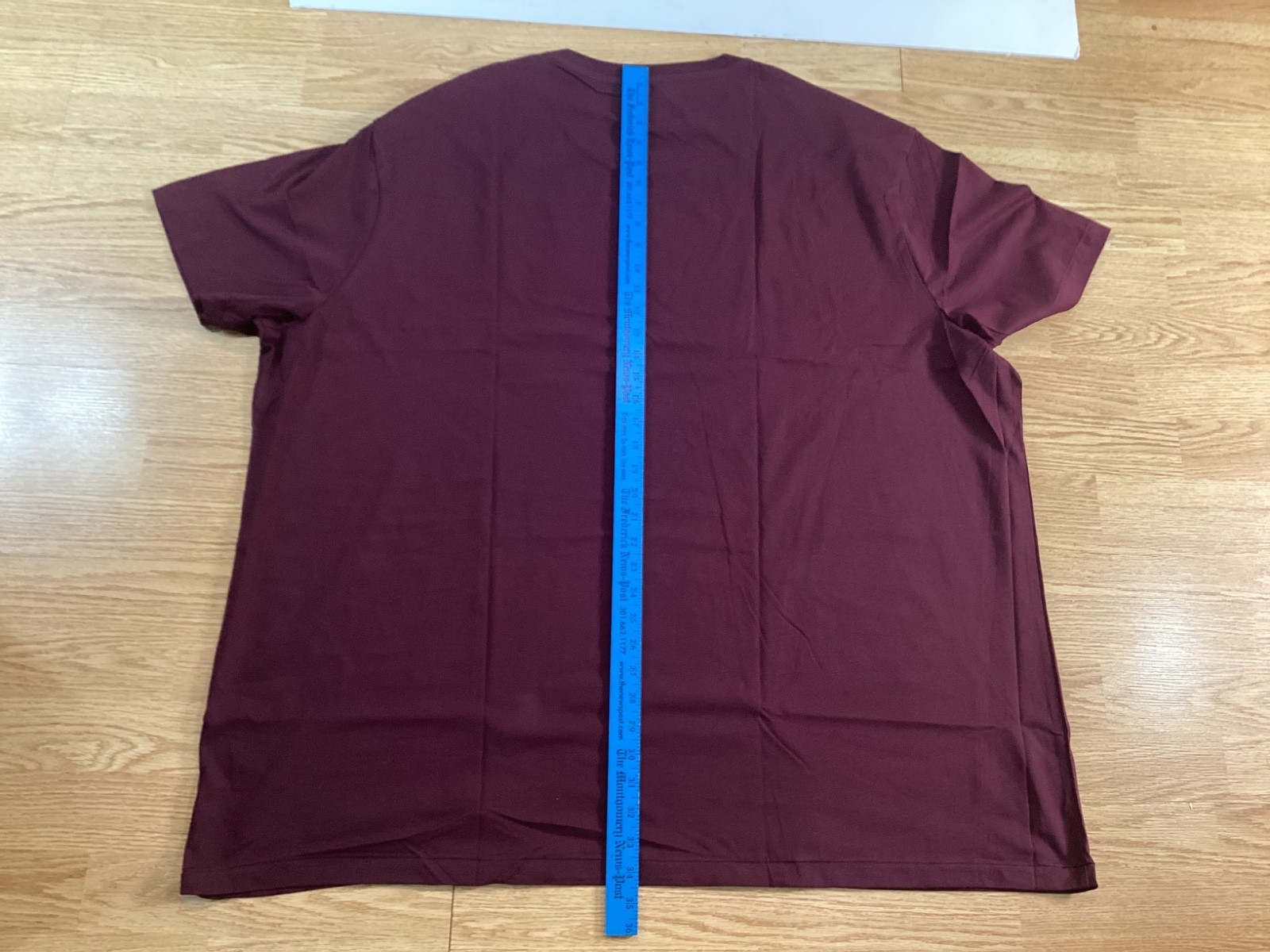 Mens Polo Ralph Lauren short sleeve crew neck t shirt Size 4XB Maroon gallery