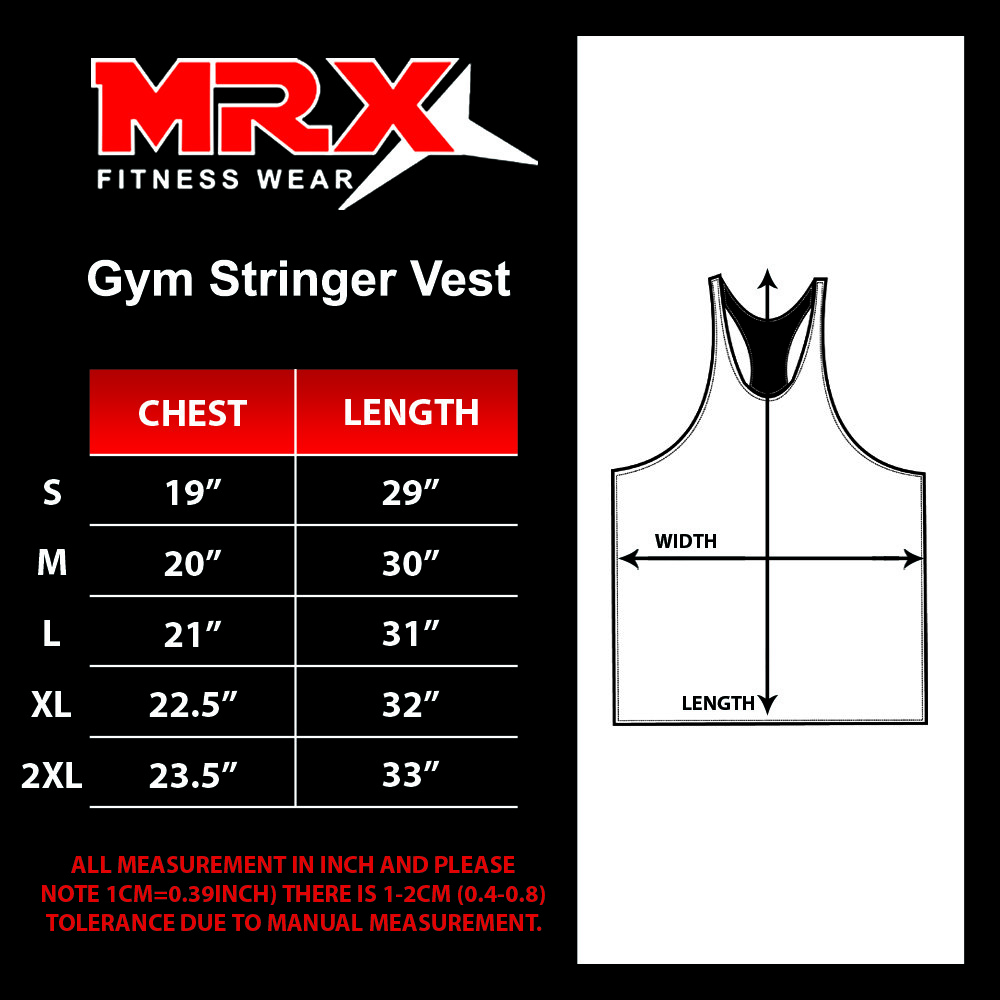 MRX Men's Gym Training Exercise Vest Sports Workout Gear Fitness Stringer Tops gallery
