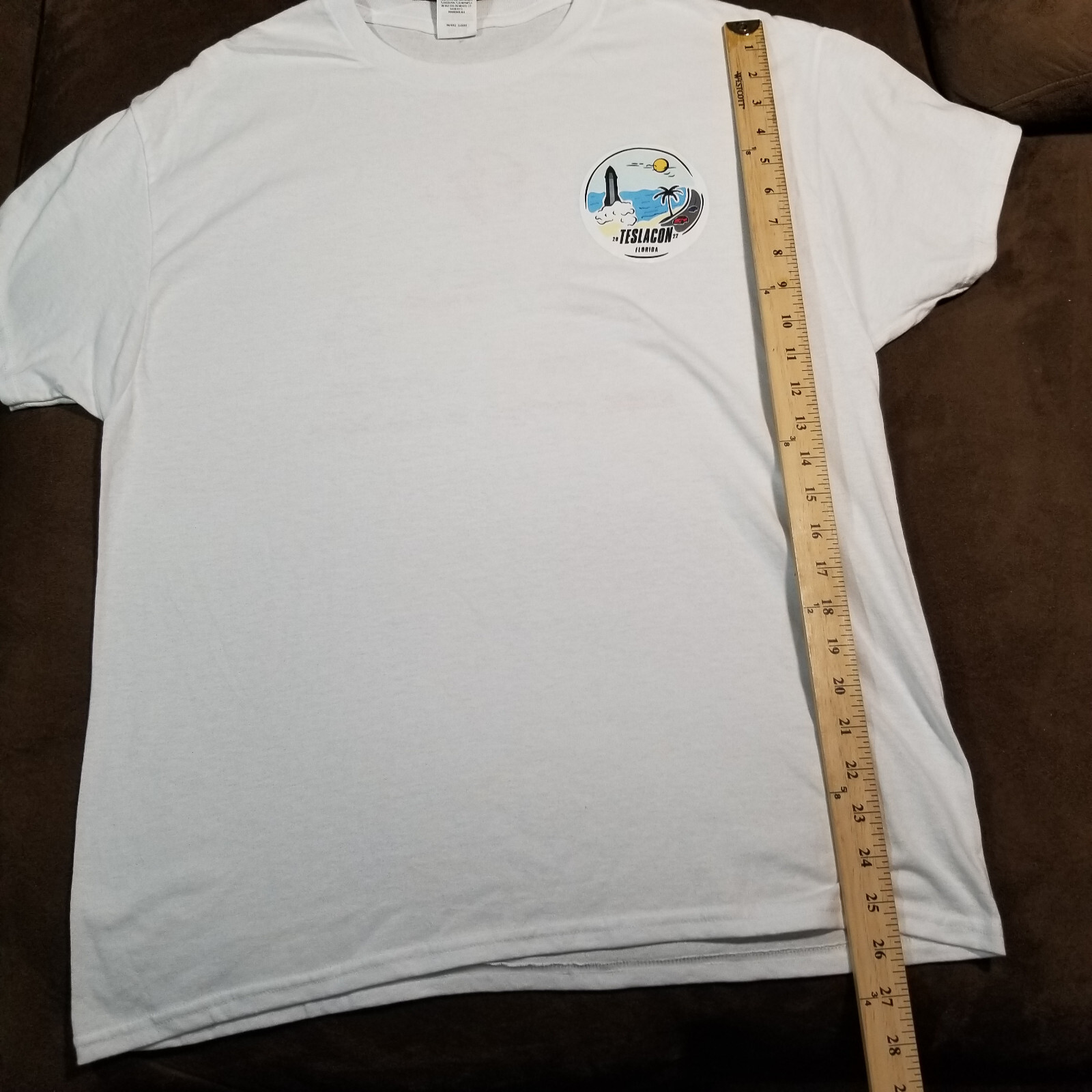 2022 FLORIDA TESLACON T-SHIRT MENS LARGE HANES ECOSMART TAG gallery