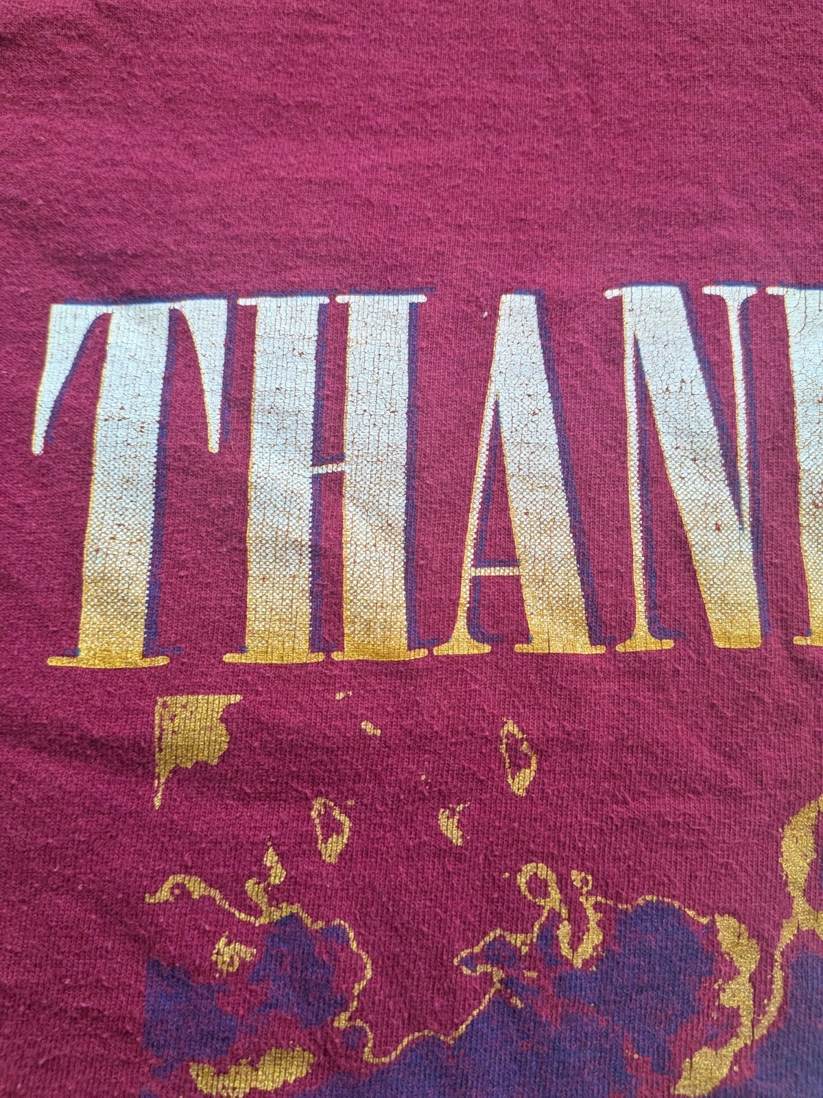 Vintage Single Stich Hanes God LovingUSA Dove Positive Christian T-shirt 80s-90s gallery