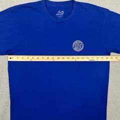 Lost Skateboards Men’s Blue Custom Shapes T-Shirt Size L