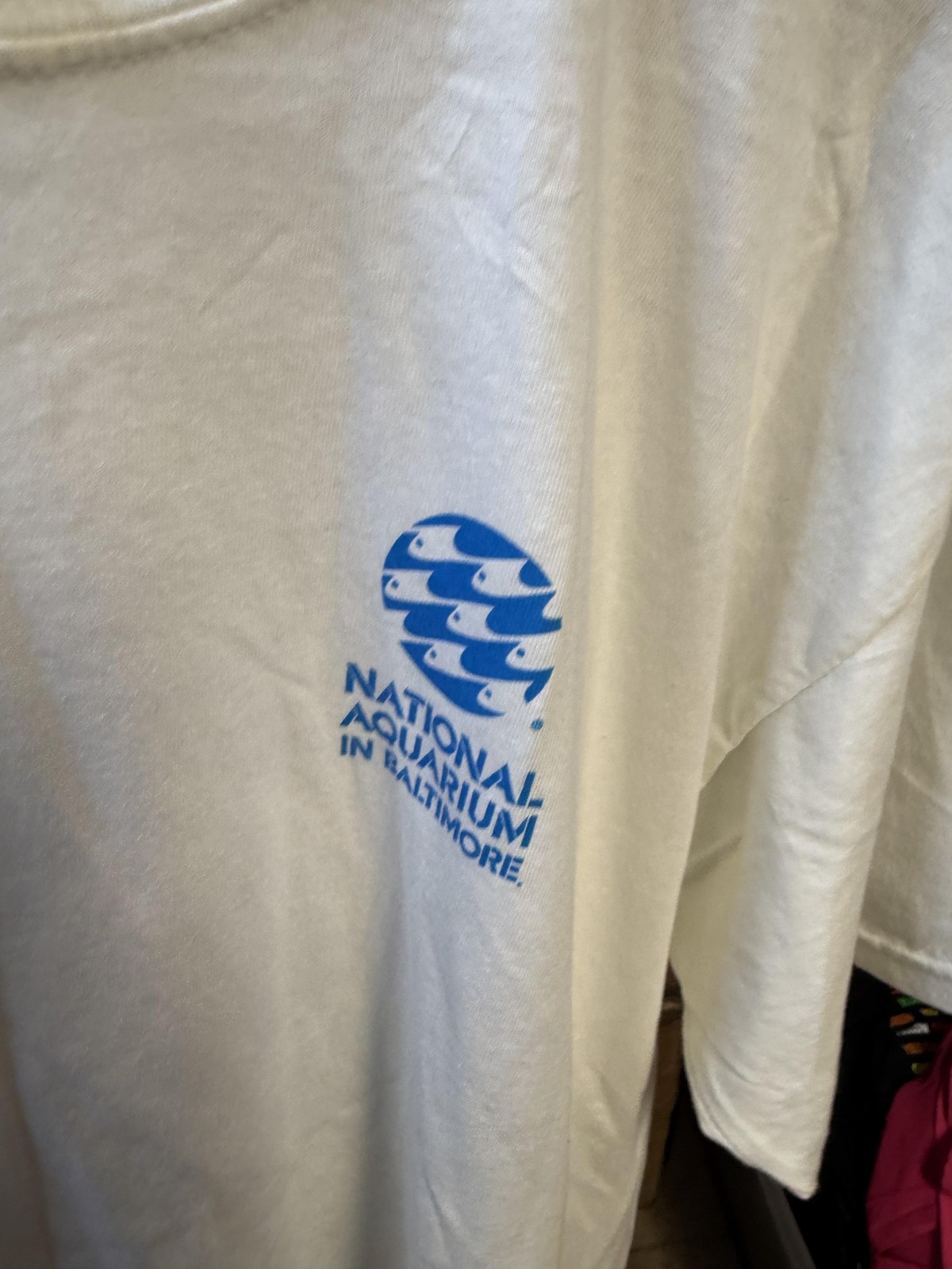 National Aquarium Baltimore Shirt Mens XL White Marine Wildlife Tee T-Shirt gallery