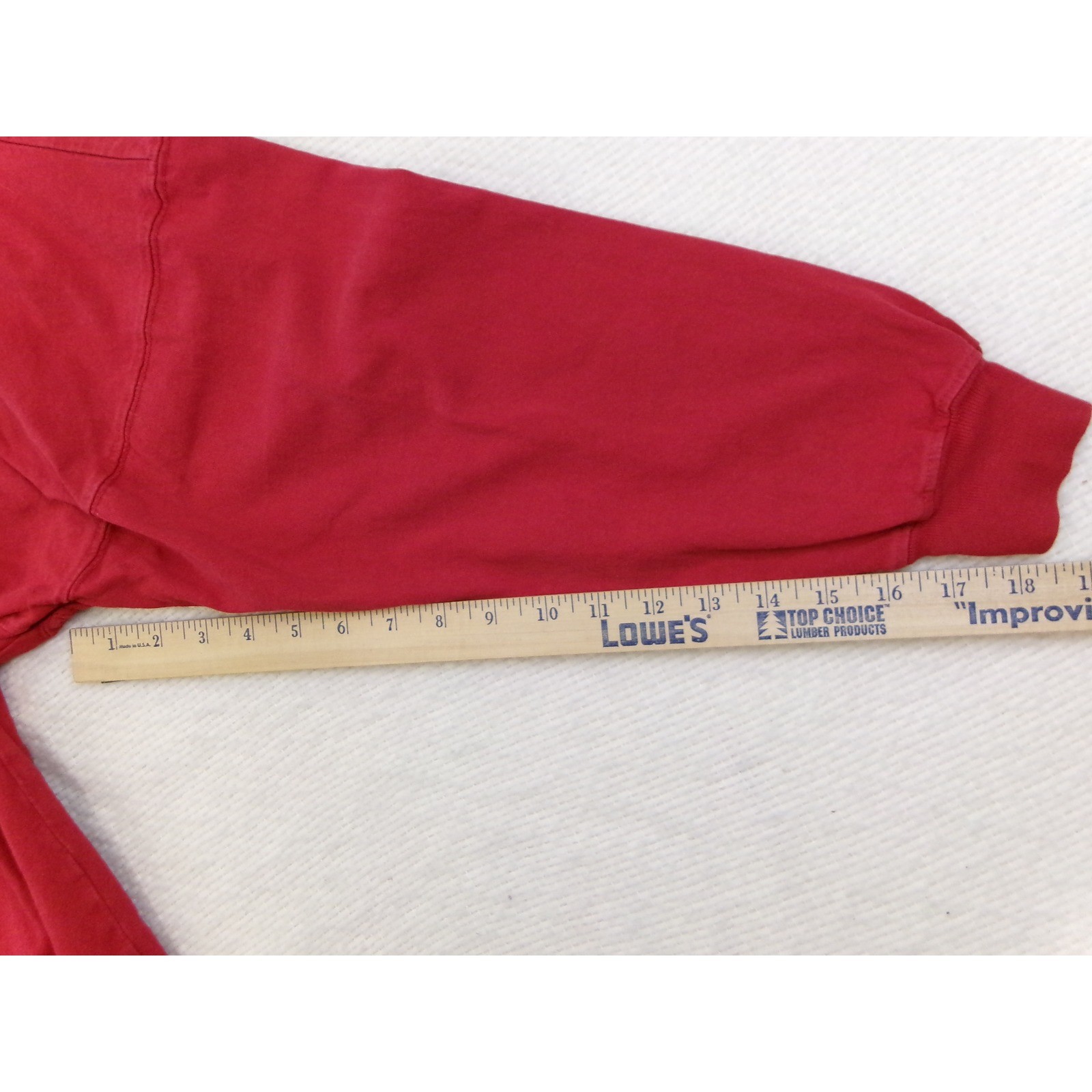 Spirit Activewear Red American Flag Long Sleeve Jersey Shirt Ruby AZI.10045 M gallery
